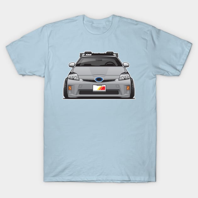 2009 Prius Stanced color T-Shirt by RBDesigns